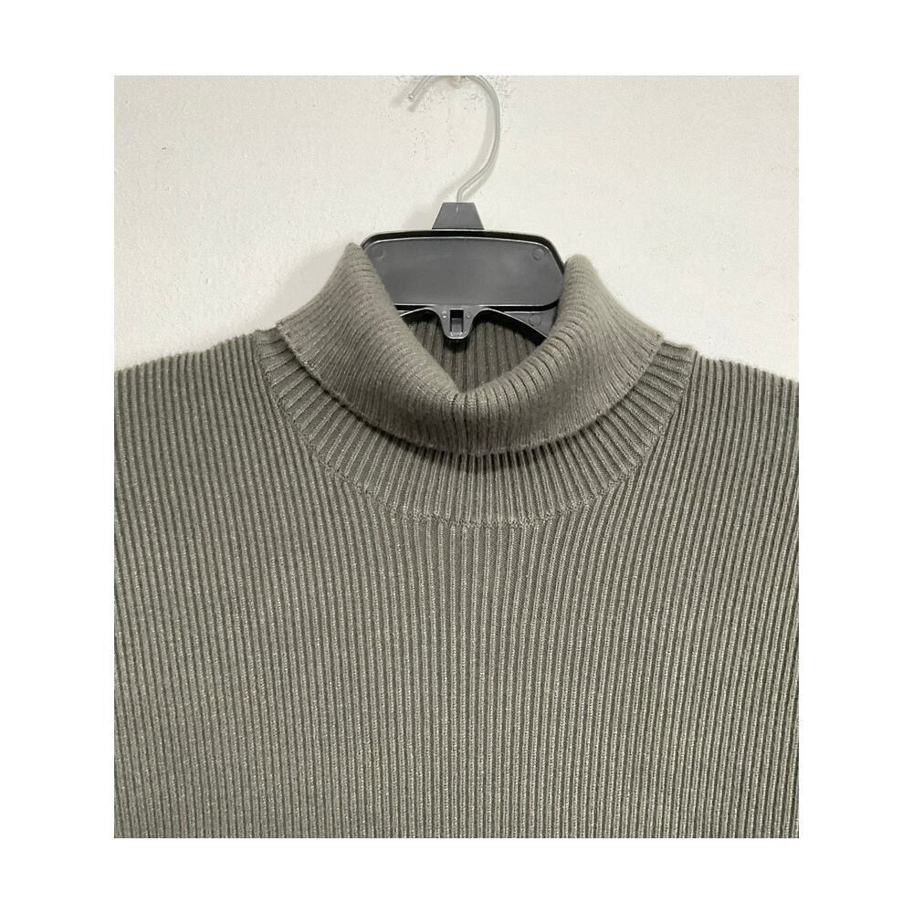 Splendid x Cella Jane Turtleneck Sweater Oversized Size XS Ribbed - Picture 4 of 6